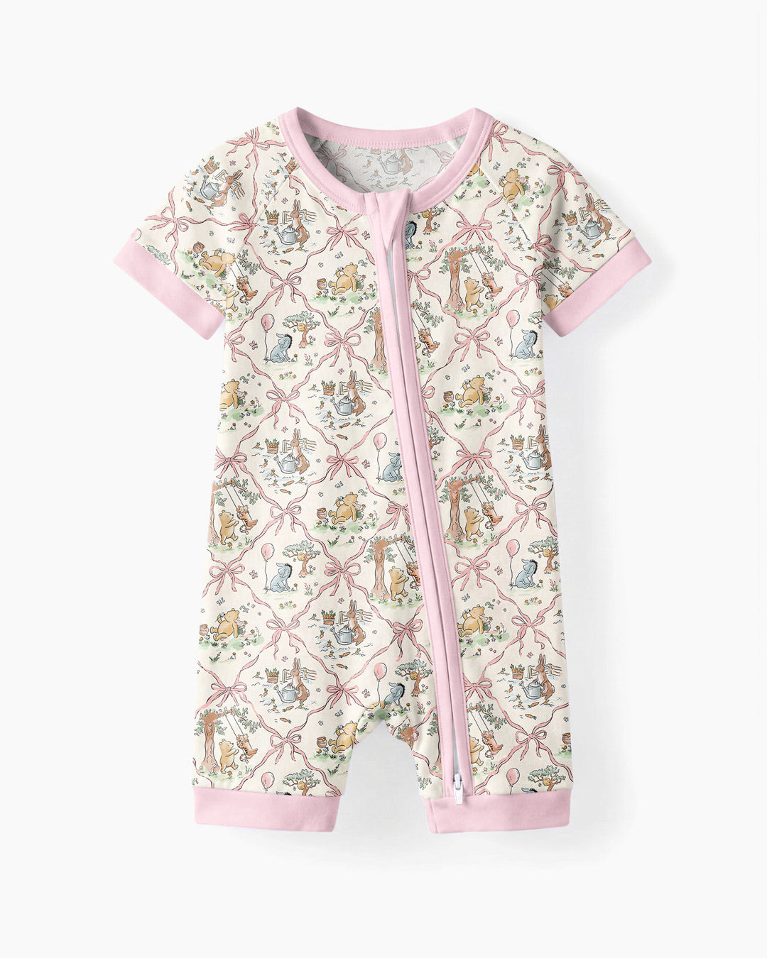 Spring Meadow Friends Bamboo Shorty Zippy