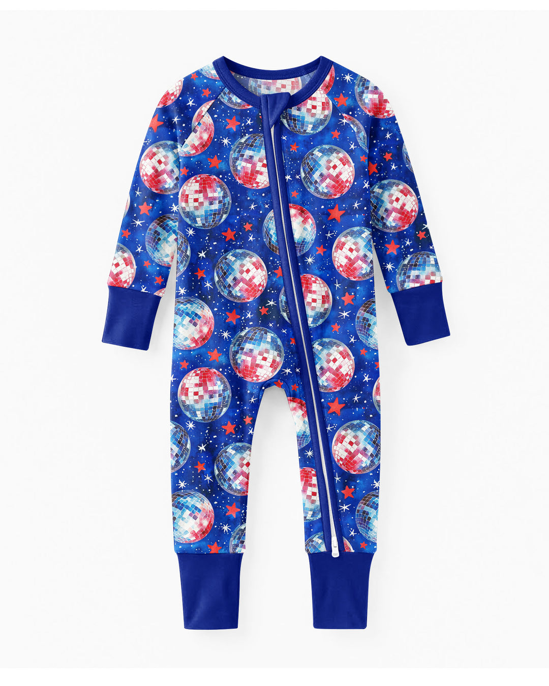USA Disco Balls Bamboo Convertible Zippy