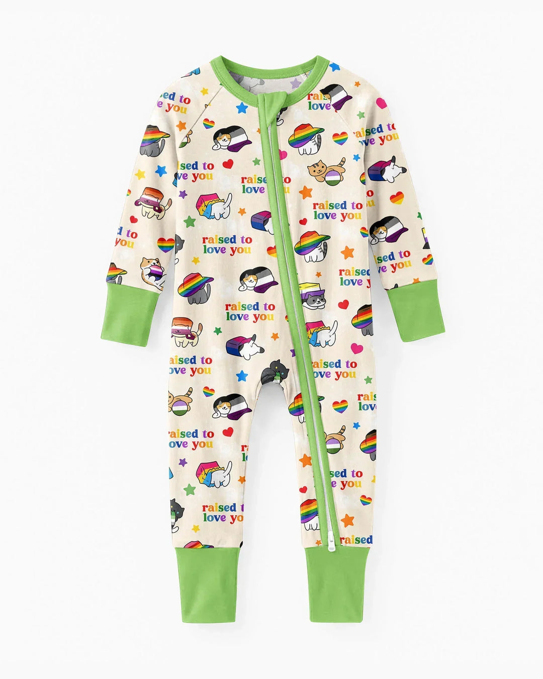 Rainbow Paws Family Matching Bamboo Convertible Zippy