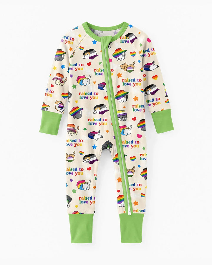 Rainbow Paws Family Matching Bamboo Convertible Zippy