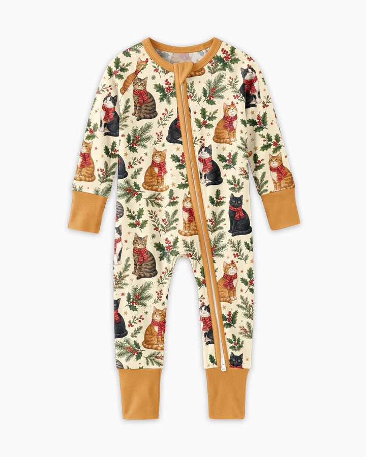 Christmas Cat Carolers Bamboo Convertible Zippy