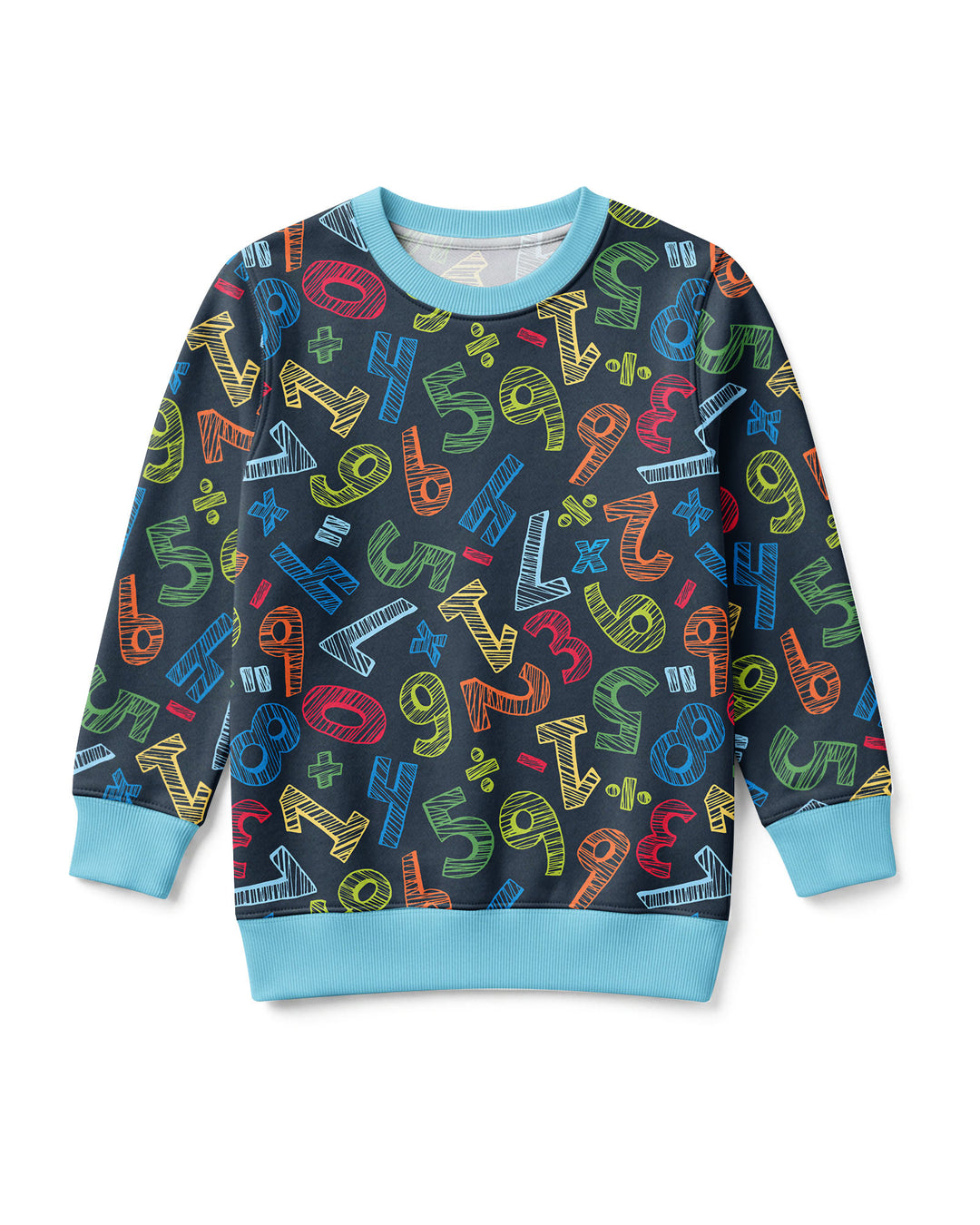 Math Doodles Bamboo Crewneck Sweatshirt