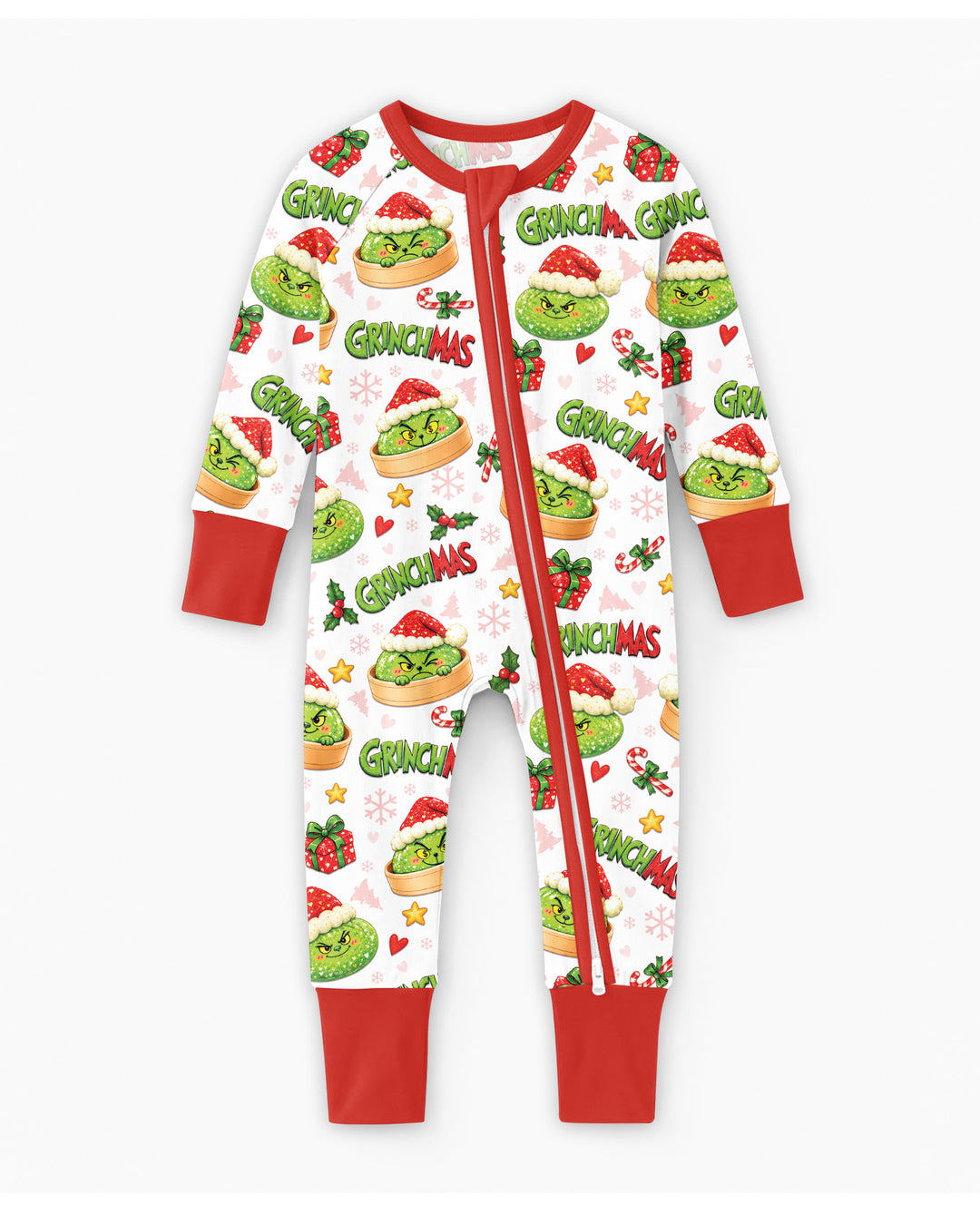 Grinchmas Dumpling Bamboo Convertible Zippy
