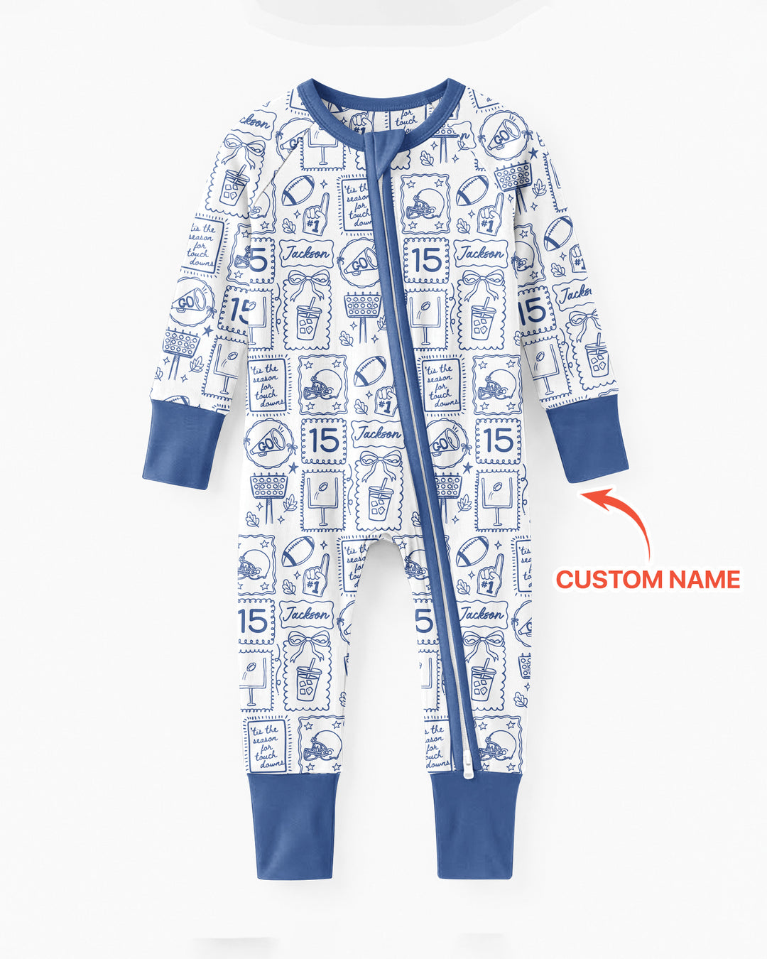 Custom Name Friday Night Lights Bamboo Convertible Zippy