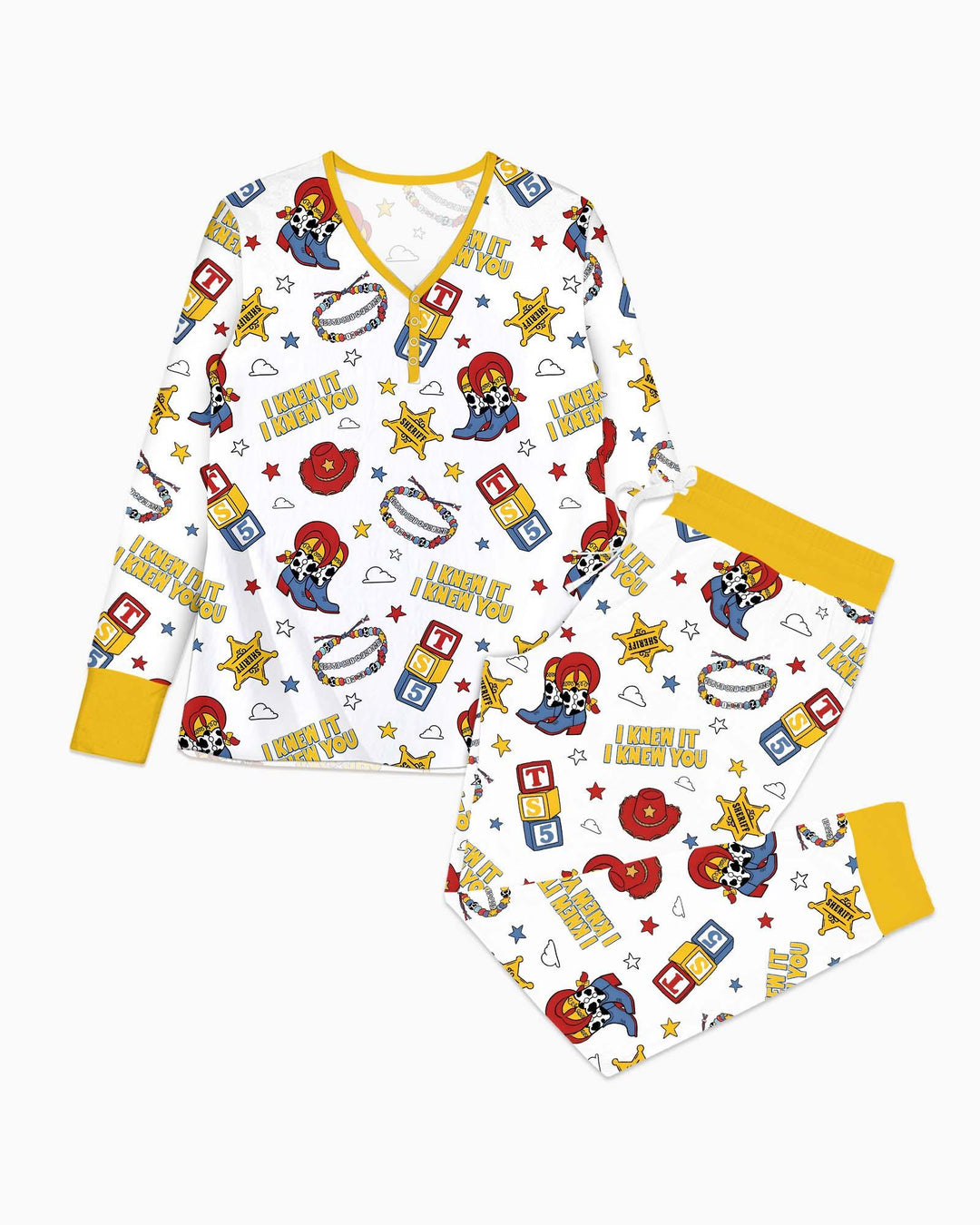 Little Cowgirl Bamboo Women Pajama Set