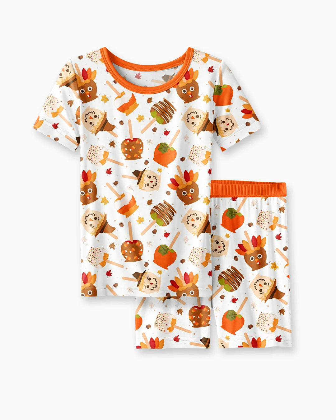 Template Bamboo Two Piece Short Sleeve Shorts Pyjamas Set