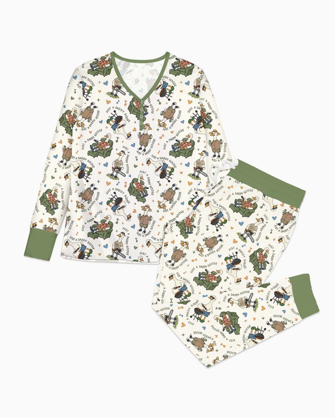 Just A Daddy Goose Family Matching Bamboo Women Pajama Set