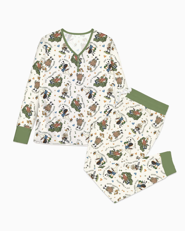 Just A Daddy Goose Family Matching Bamboo Women Pajama Set