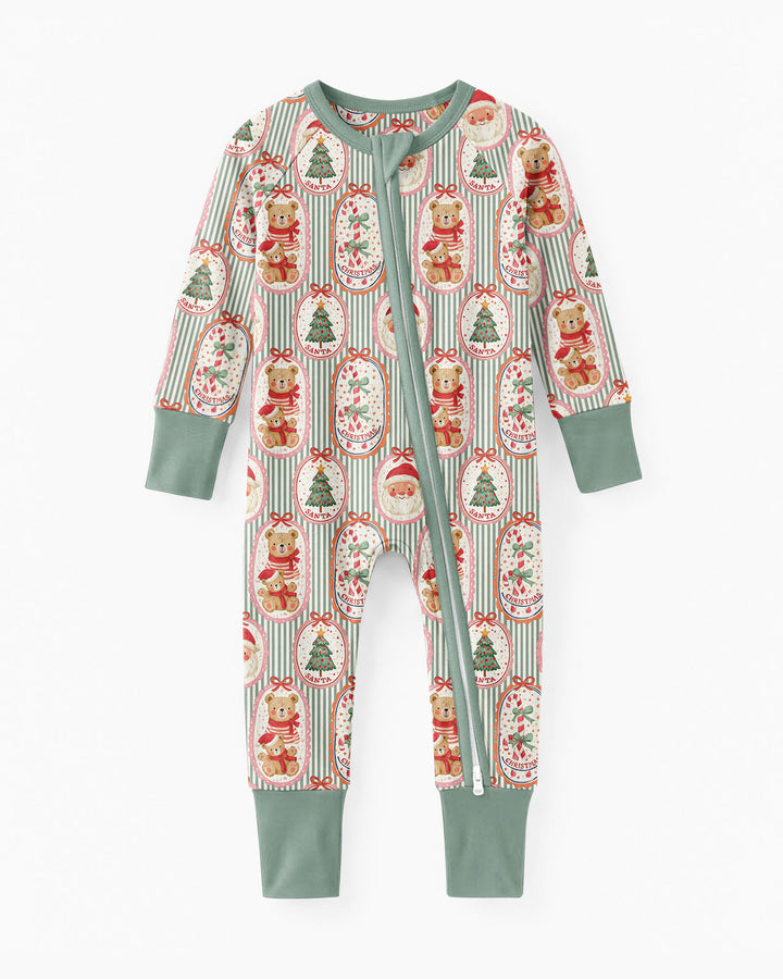Vintage Christmas Keepsakes Bamboo Convertible Zippy
