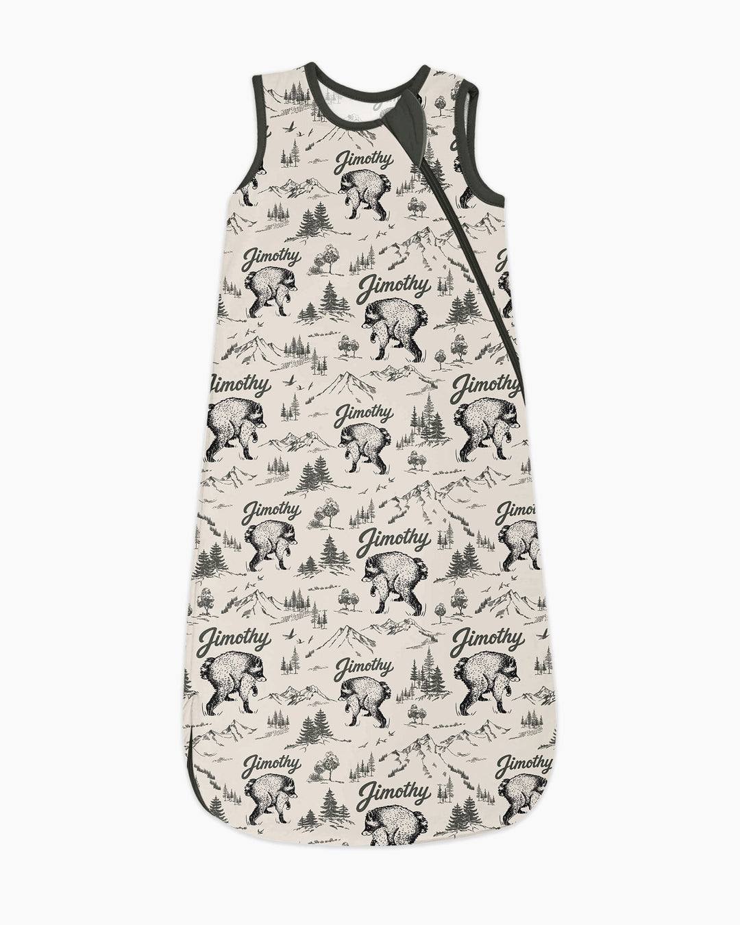 Vintage Jimothy Racoon Family Matching Bamboo Sleep Bag