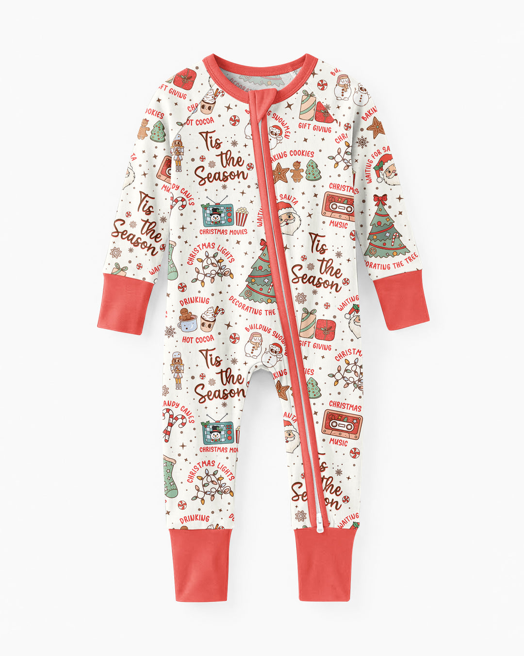 Tis The Season Retro Christmas Bamboo Convertible Zippy