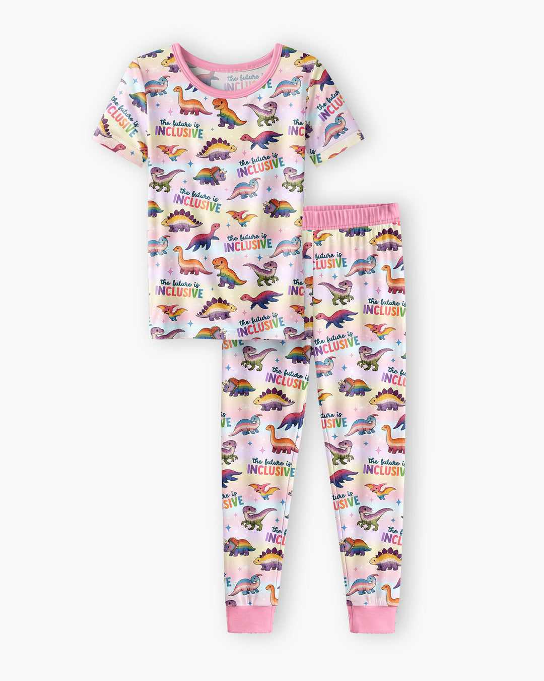 The Future is Inclusive Bamboo Two Piece Short Sleeve Pajama Set