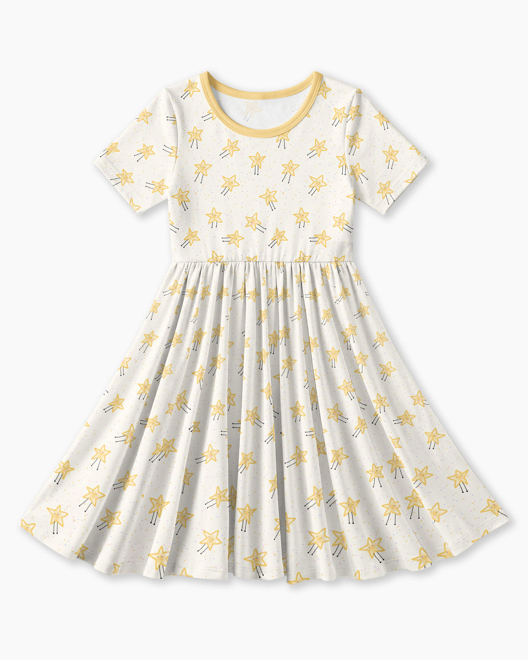 Happy Little Stars Family Matching Bamboo Twirl Dress