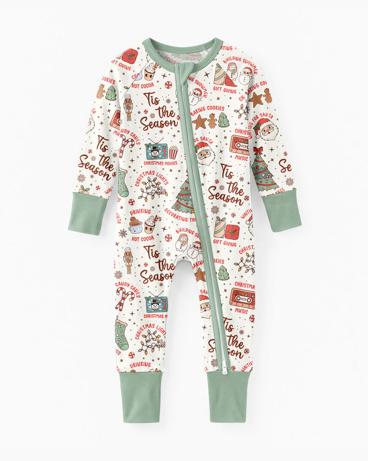 Tis The Season Retro Christmas Bamboo Convertible Zippy