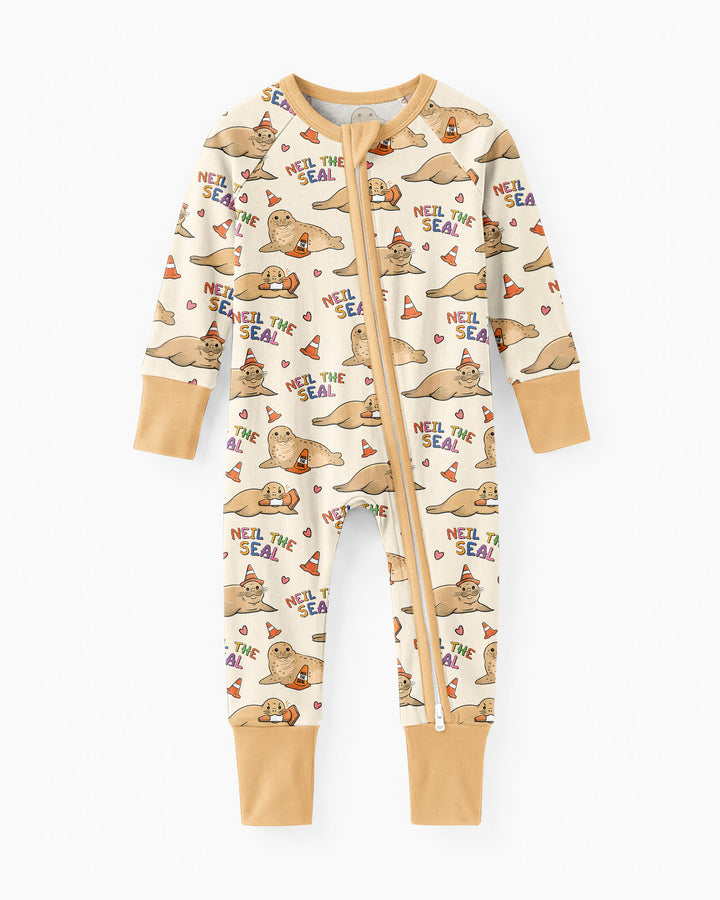 Neil The Seal Bamboo Convertible Zippy