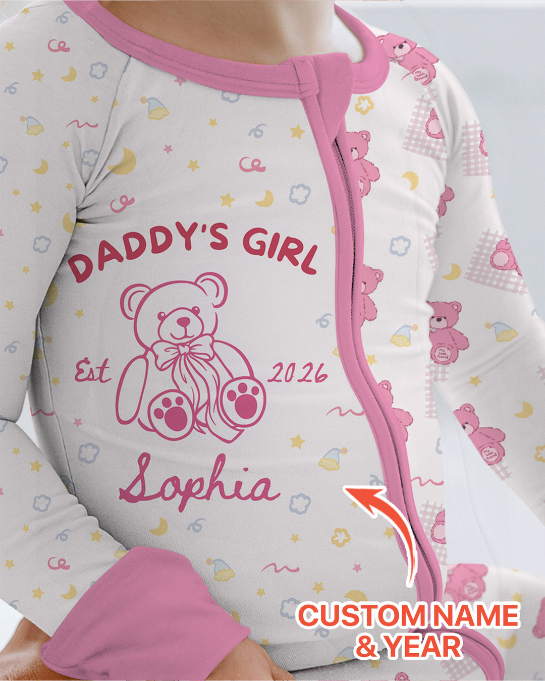Daddy's Girl Club Bamboo Convertible Zippy