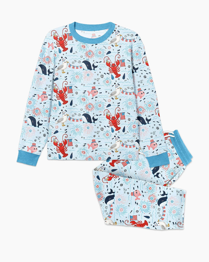 Celebrate 4th of July Family Matching Bamboo Men's Pajama Set