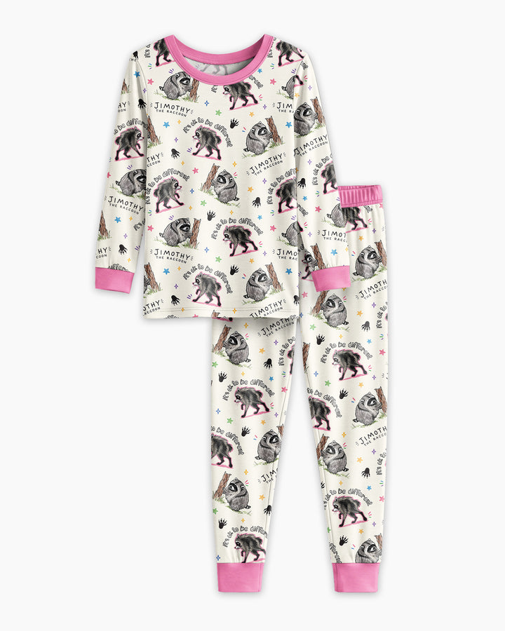 It's Okay to be Jimothy Bamboo Two Piece Long Sleeve Pajama Set