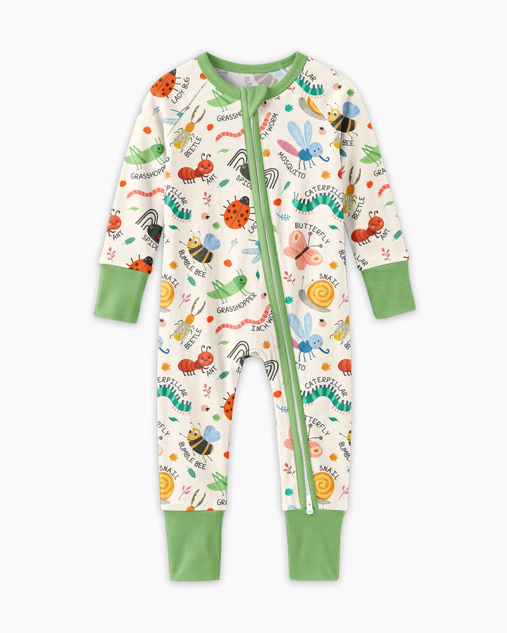 Bug Field Guide Bamboo Convertible Zippy