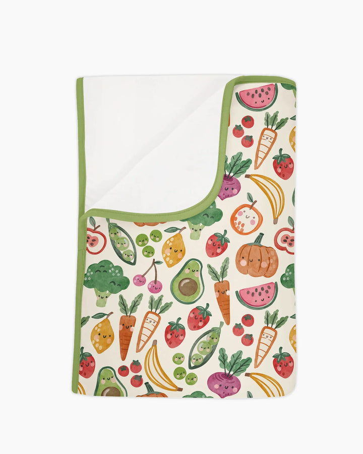 Veggie Friends Family Matching Bamboo Blanket