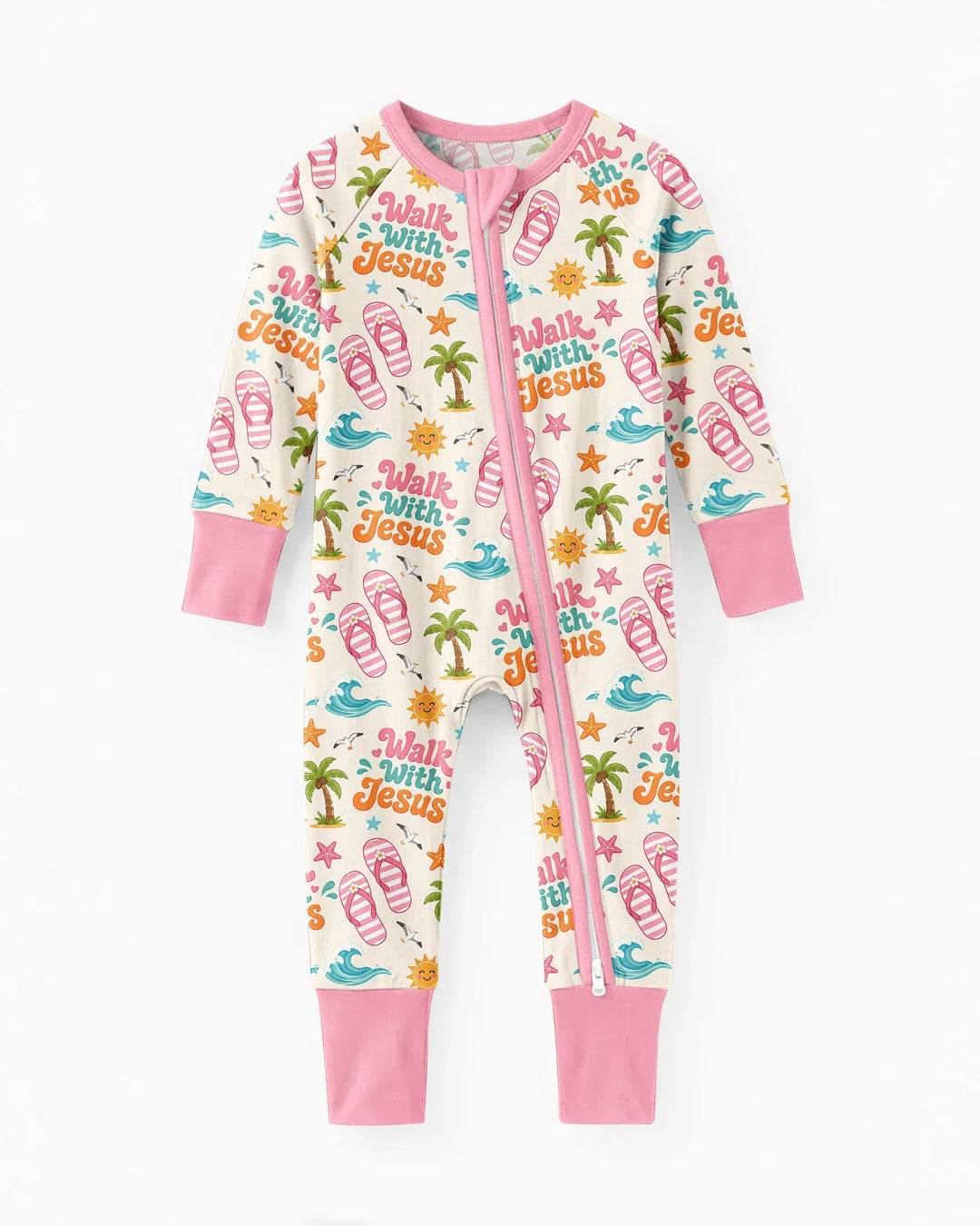 Groovy Summer Walk With Jesus Bamboo Convertible Zippy