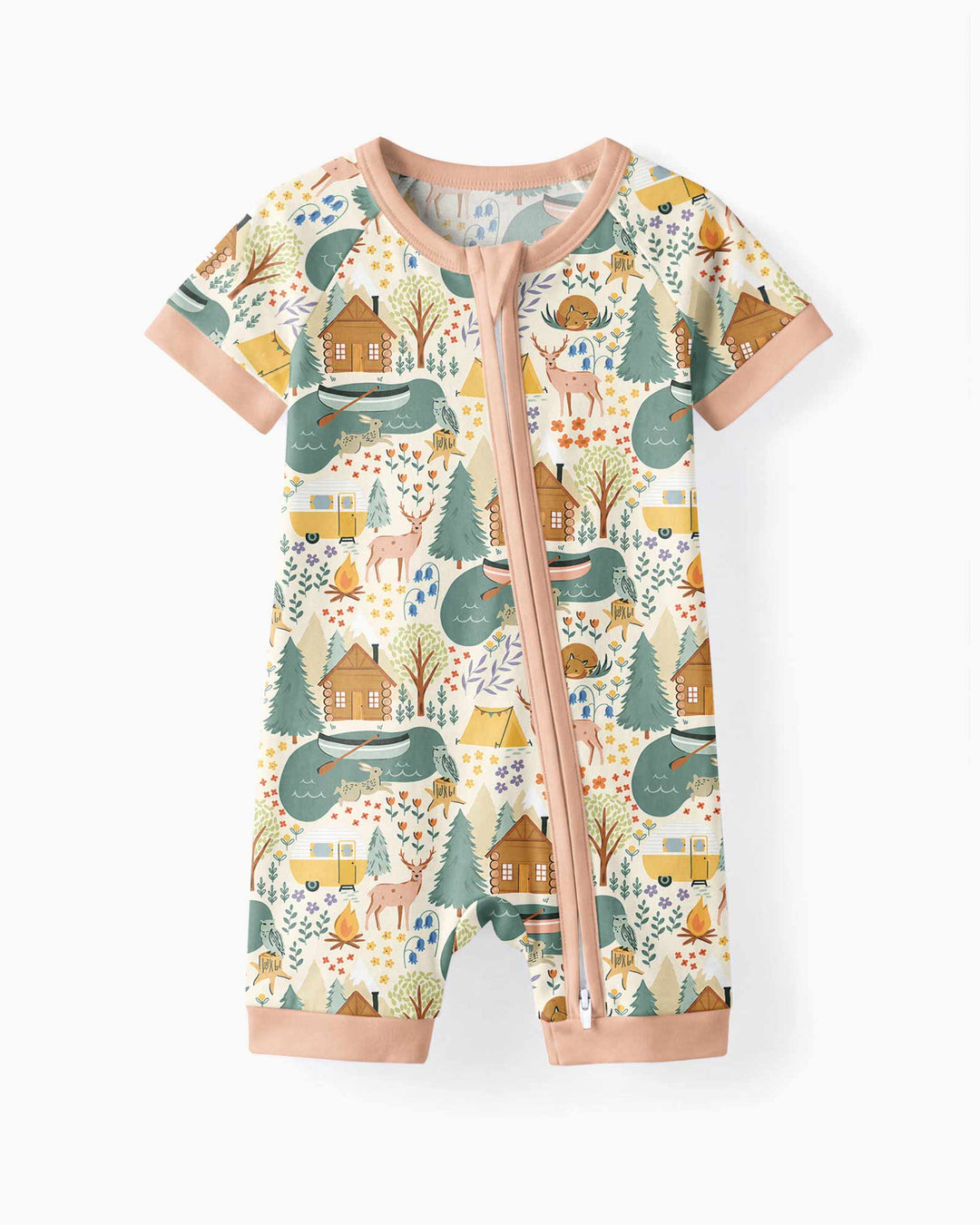 Lake View Camping Bamboo Shorty Zippy
