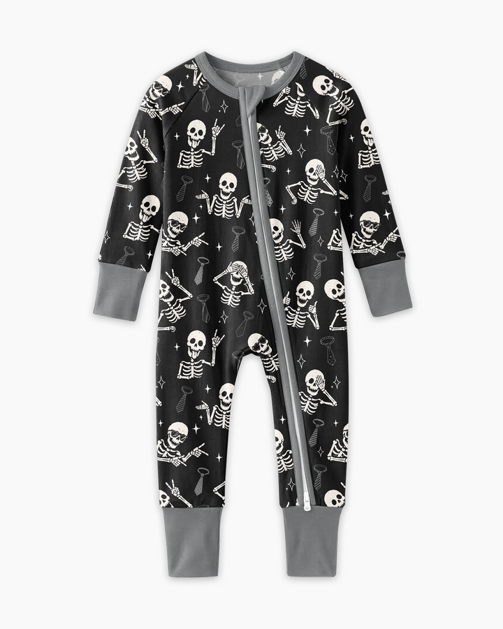 Funny Skeleton Bamboo Convertible Zippy