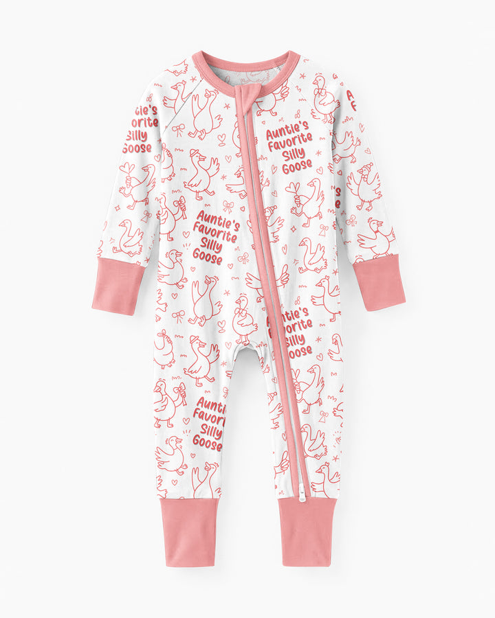 Auntie's Favorite Silly Goose Bamboo Convertible Zippy