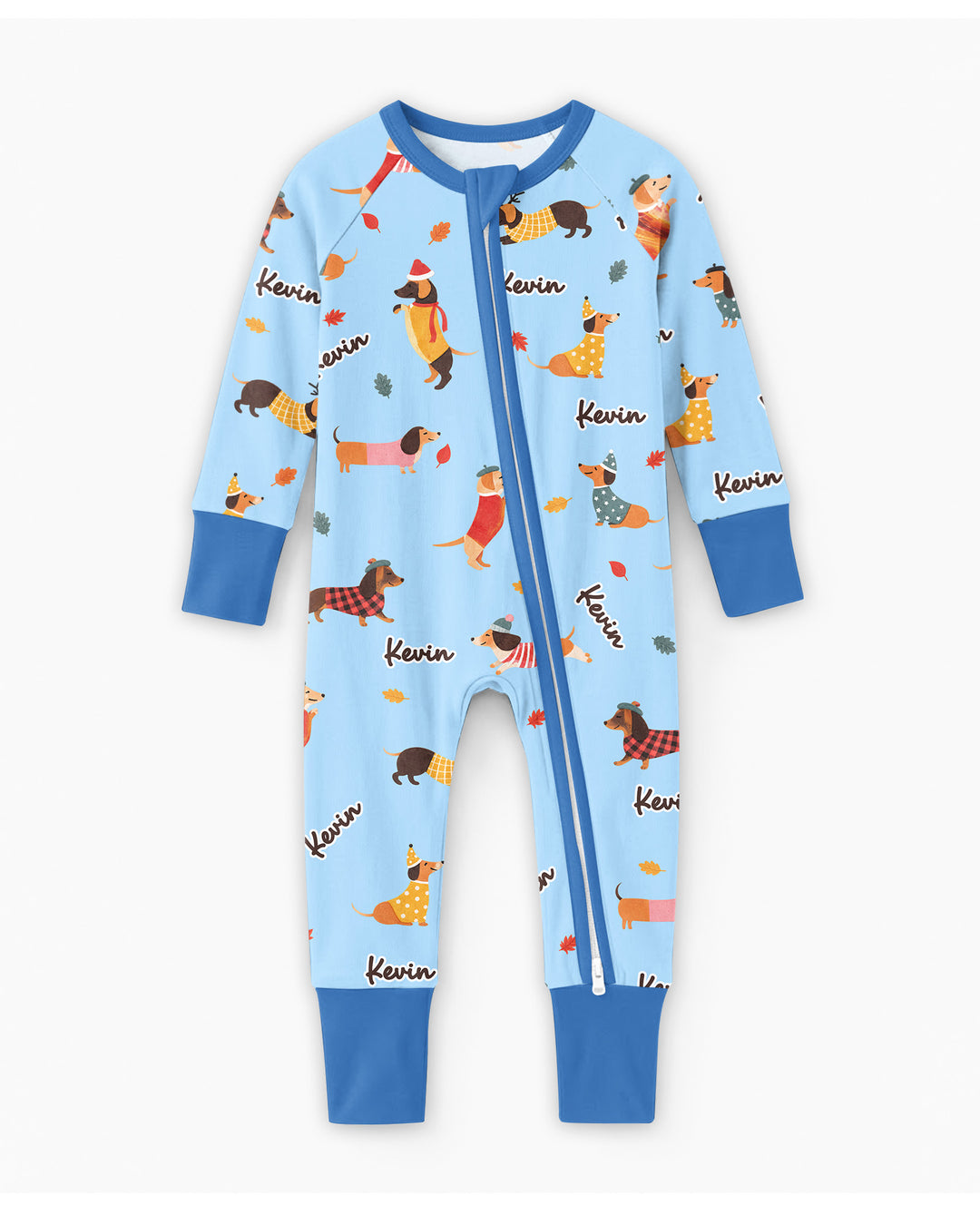 Autumn Dachshund Kids Bamboo Convertible Zippy