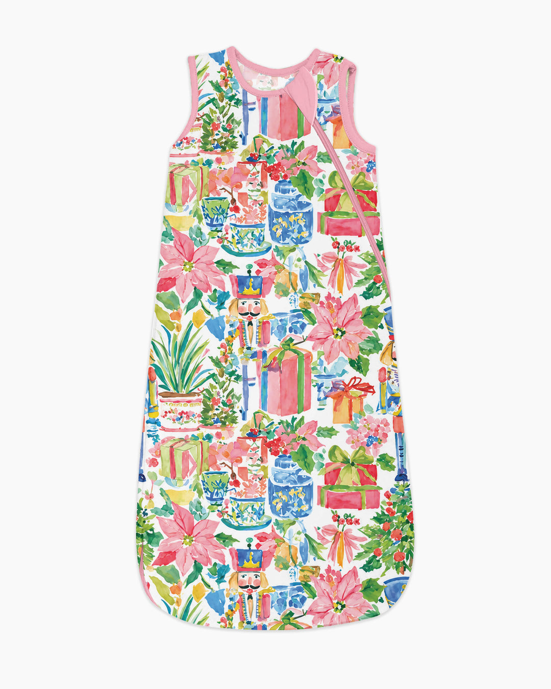 Watercolor Nutcracker Holiday Bamboo Sleep Bag