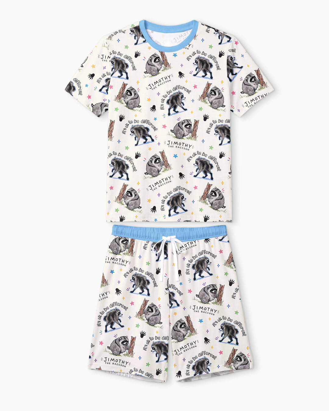 It's Okay to be Jimothy Bamboo Men Short Sleeve Short Pajama Set
