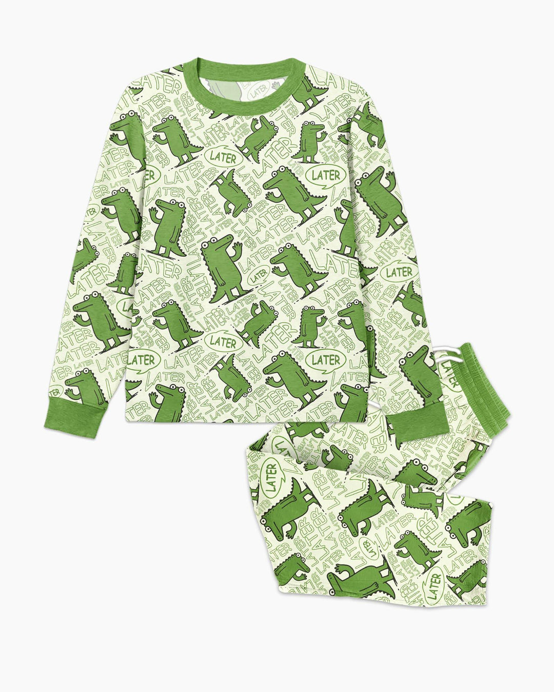 See you later, alligator! Bamboo Men's Pajama Set