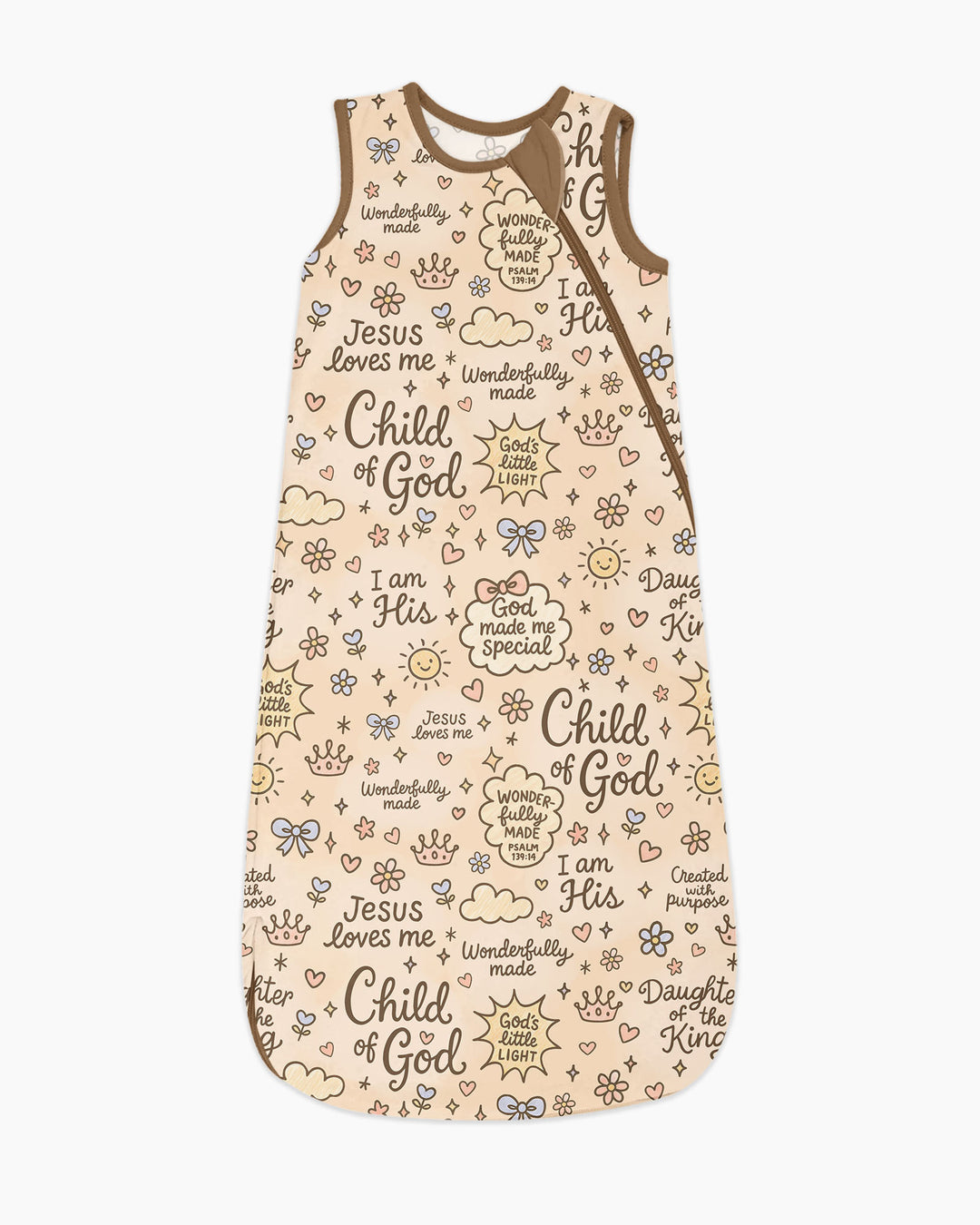 Child Of God Jesus Loves Me Bamboo Sleep Bag