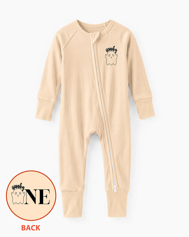 Spooky One Birthday Boo First Birthday Halloween Bamboo Convertible Zippy