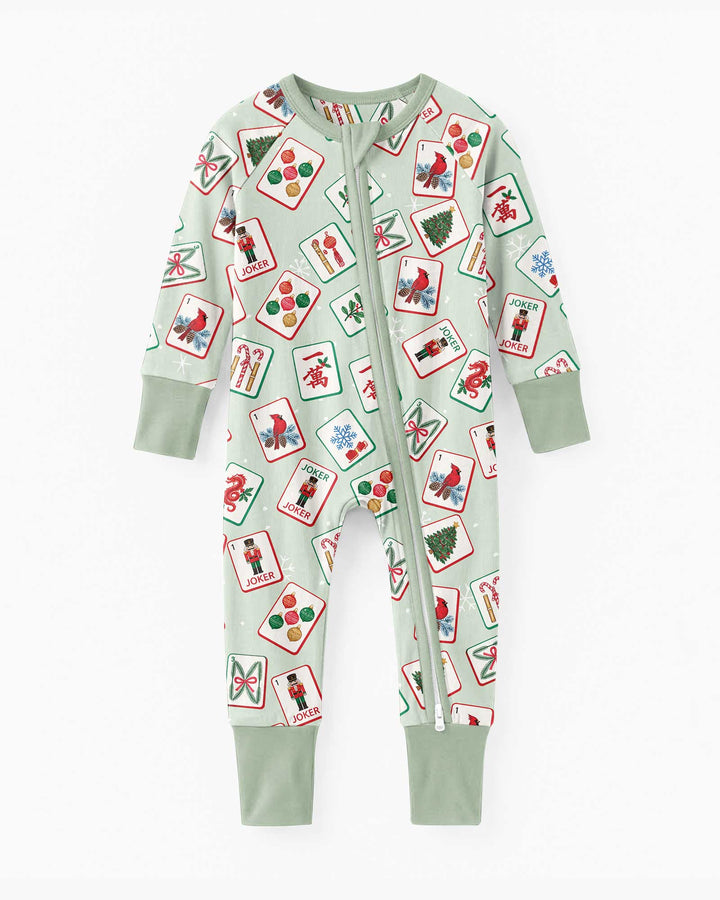 Christmas Mahjong  Bamboo Convertible Zippy