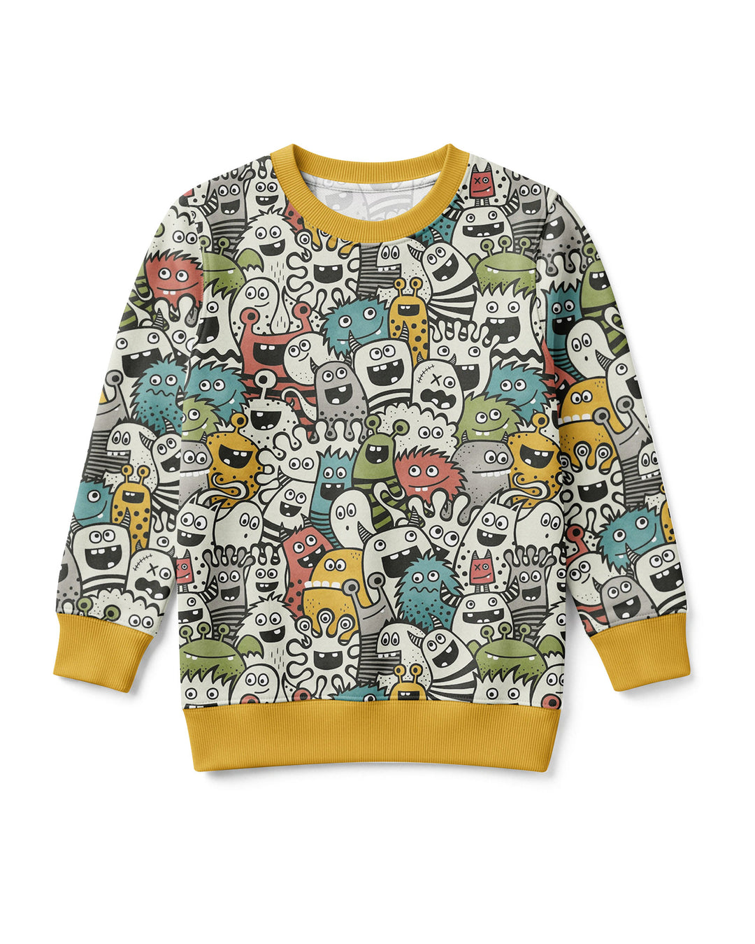 Monsters And Friends Bamboo Crewneck Sweatshirt