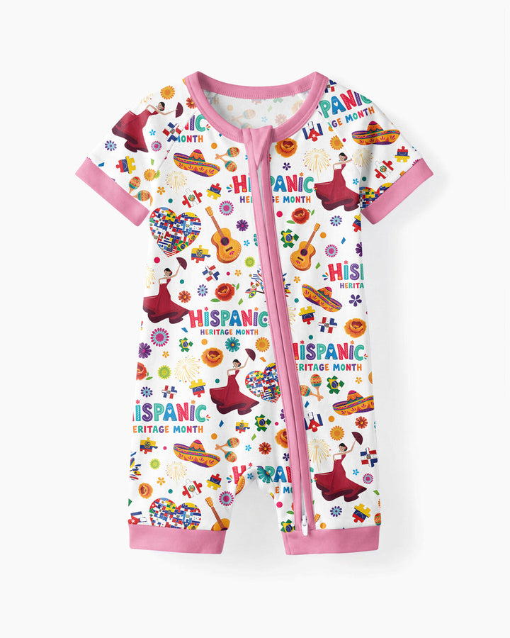 Fiesta Hispanic Heritage Month Bamboo Shorty Zippy