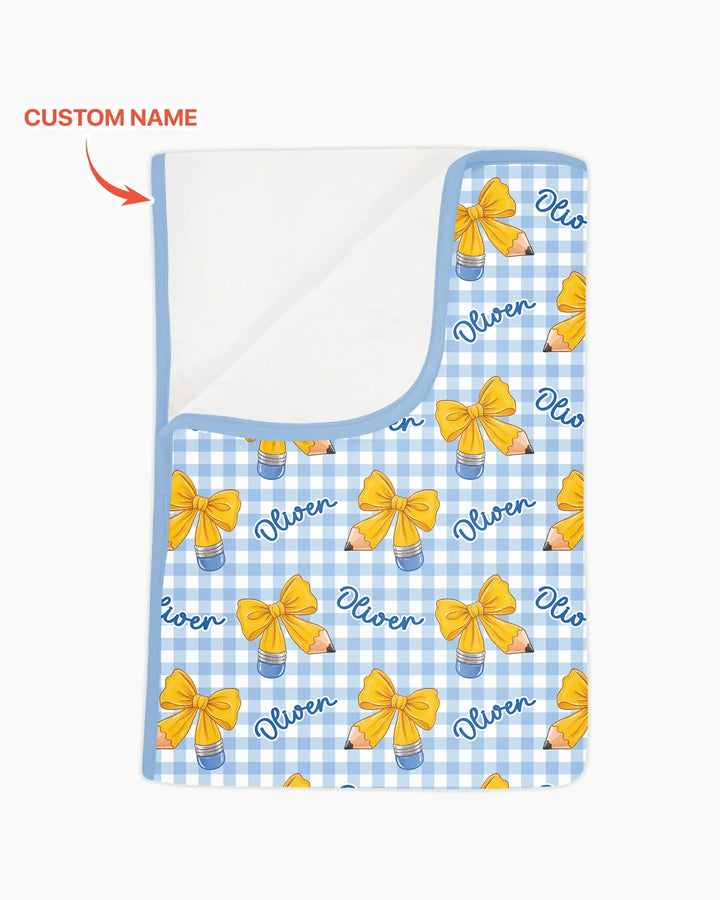 Coquette Back To School Bamboo Blanket