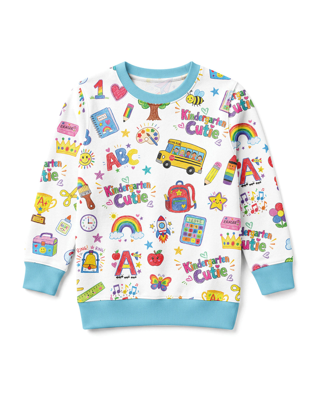 Kindergarten Cutie Bamboo Crewneck Sweatshirt