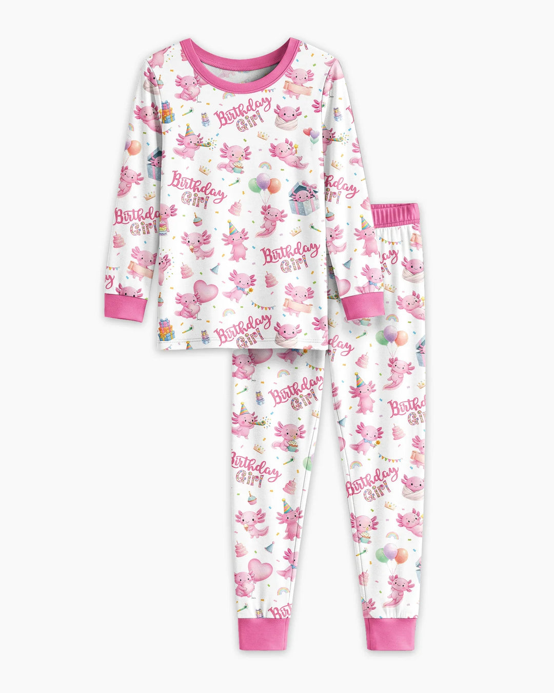 Template Bamboo Two Piece Long Sleeve Pyjamas Set