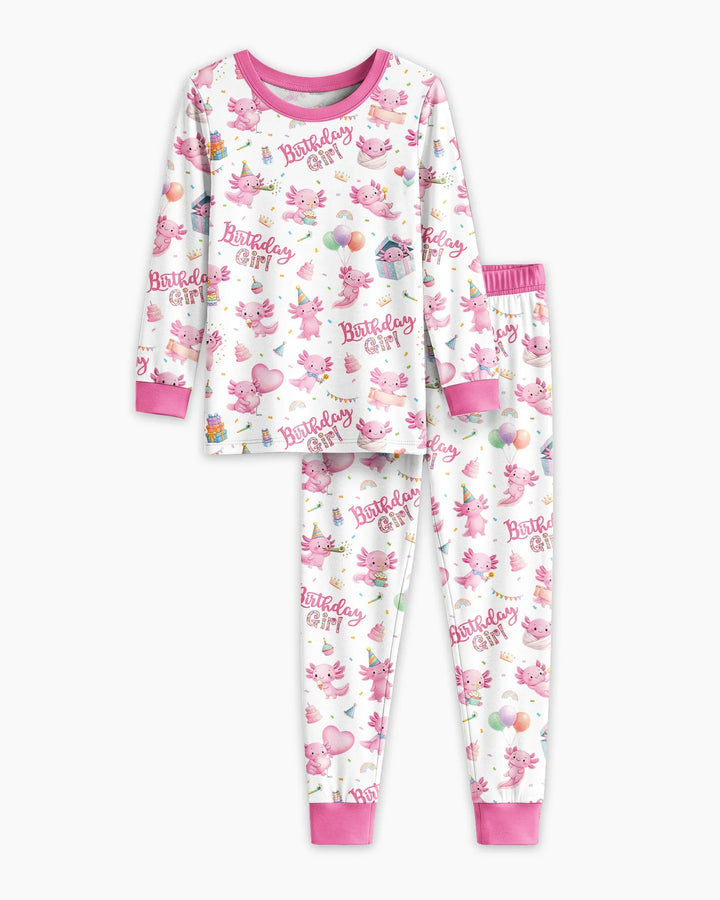 Template Bamboo Two Piece Long Sleeve Pyjamas Set