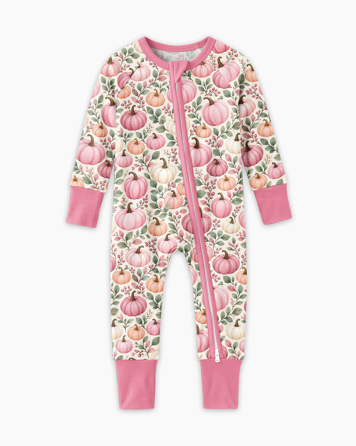 Pumpkin Cozy Fall Bamboo Convertible Zippy