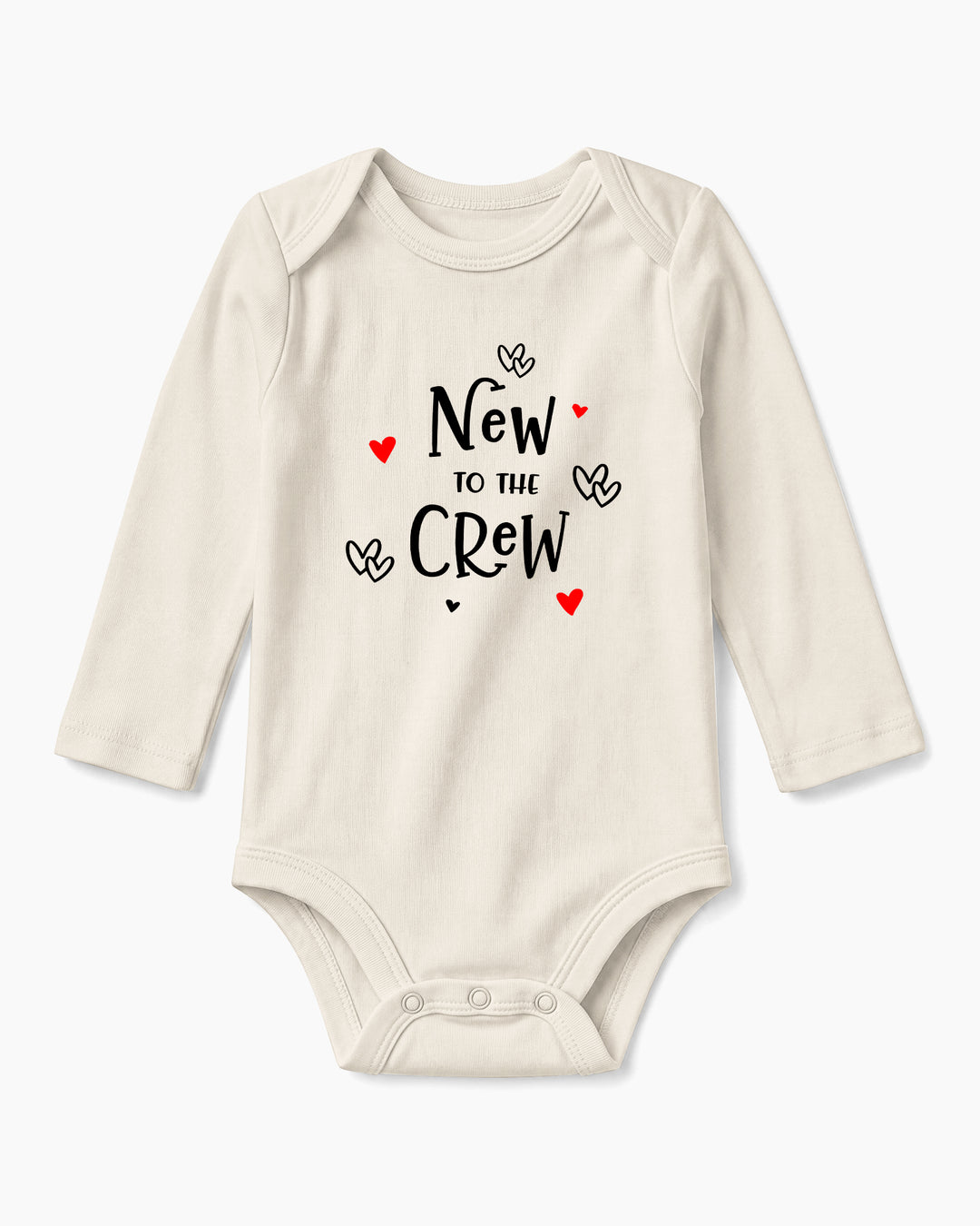 New to the Crew Baby Announcement Bamboo Bodysuit