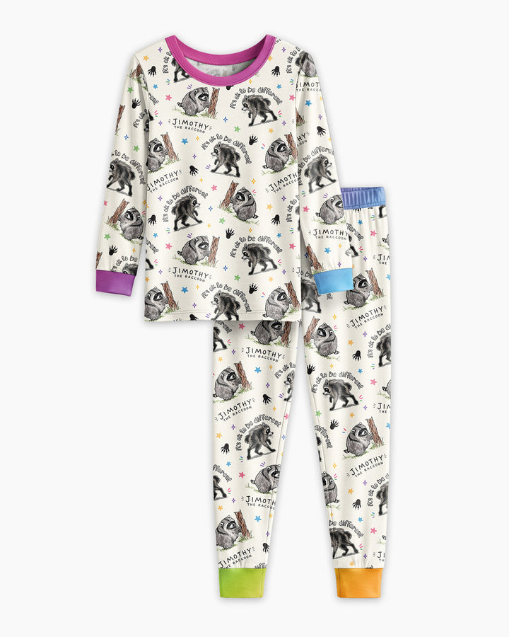 It's Okay to be Jimothy Bamboo Two Piece Long Sleeve Pajama Set