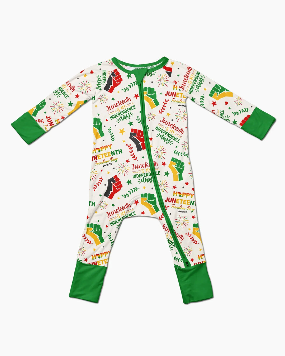 Happy Juneteenth Freedom Day Bamboo Convertible Zippy