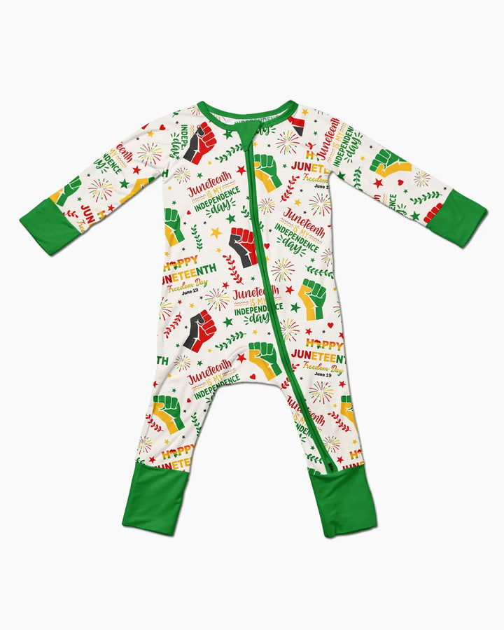 Happy Juneteenth Freedom Day Bamboo Convertible Zippy