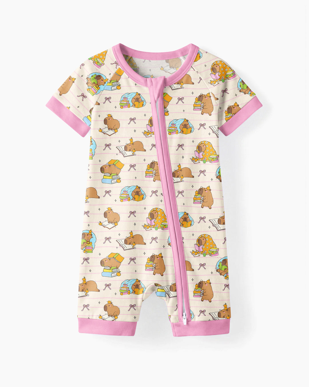 Sweet Study Capy Bamboo Shorty Zippy