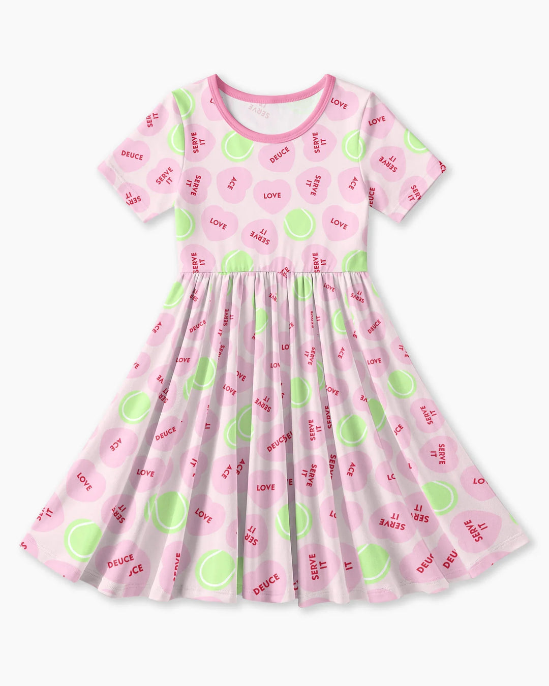 Tennis with Love Bamboo Twirl Dress