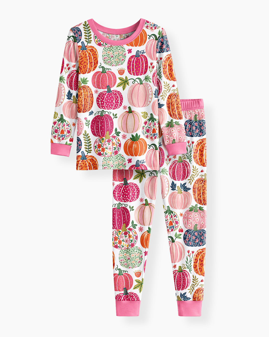 Template Bamboo Two Piece Long Sleeve Pyjamas Set
