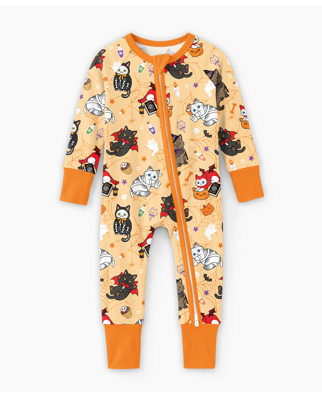 Spooky Kittie Bamboo Convertible Zippy